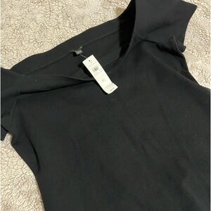 Ann Taylor, knit short sleeve top, size XL